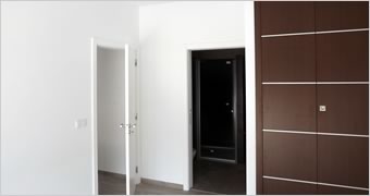 Pintura interior em moradia familiar