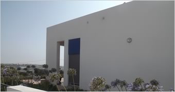 Moradia familiar com isolamento térmico